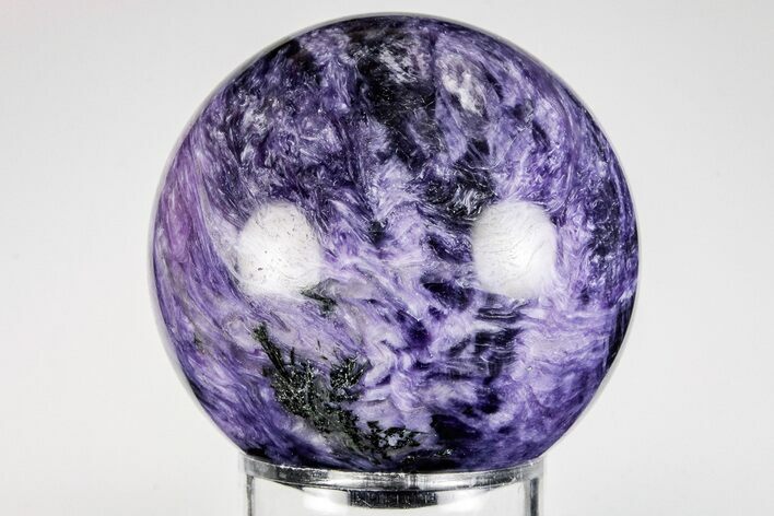 Polished Purple Charoite Sphere - Siberia #198254